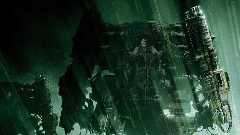 Soldier in Mech Suit — Green