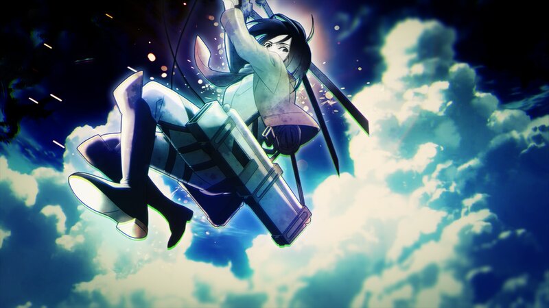 Soldier in Mid-air — Blue