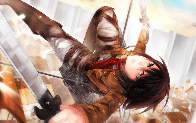 Soldier in Mid-air — Brown, Dramatic