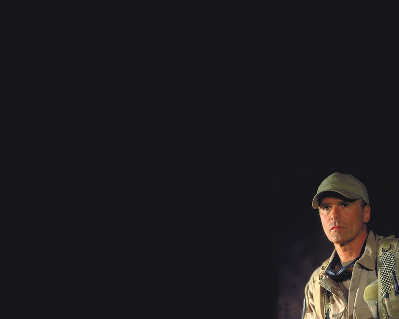 soldier in military gear