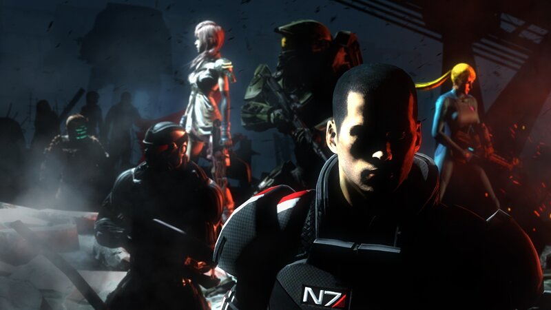 Soldier in N7 Armor