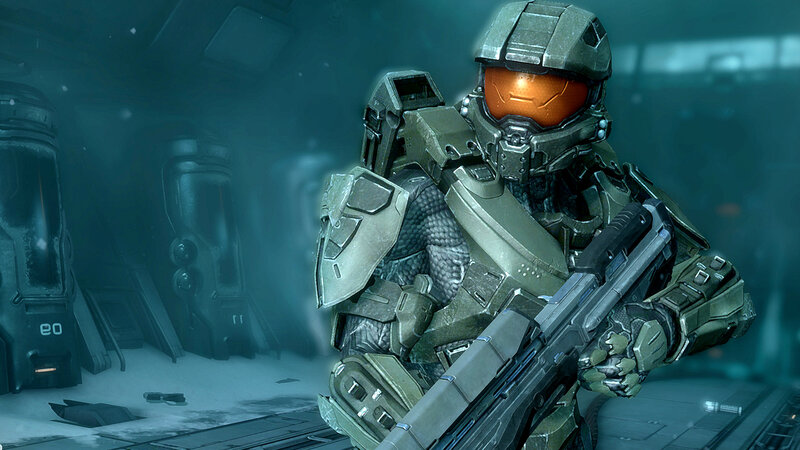 Soldier in Powered Armor — Green, Dramatic, 3d Render
