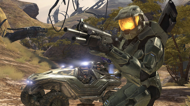 Soldier in Powered Armor — Green, Dramatic, Afternoon, 3d Render, Vehicle