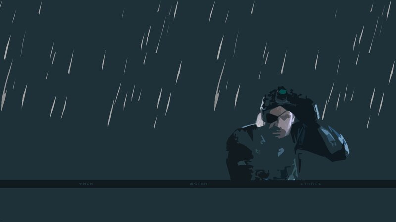 Soldier in Rain — Dark Blue