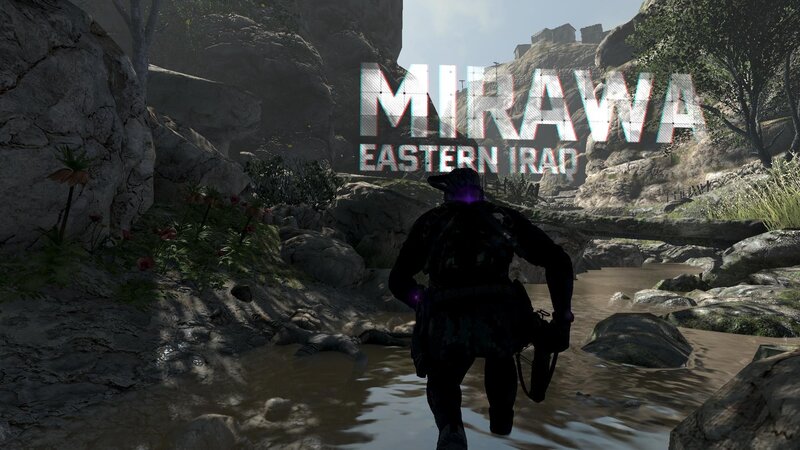 Soldier in Shallow Water