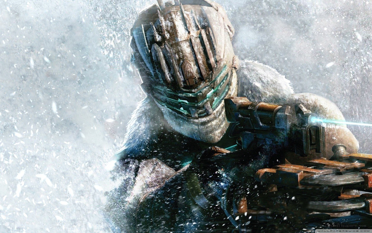soldier in snowy combat