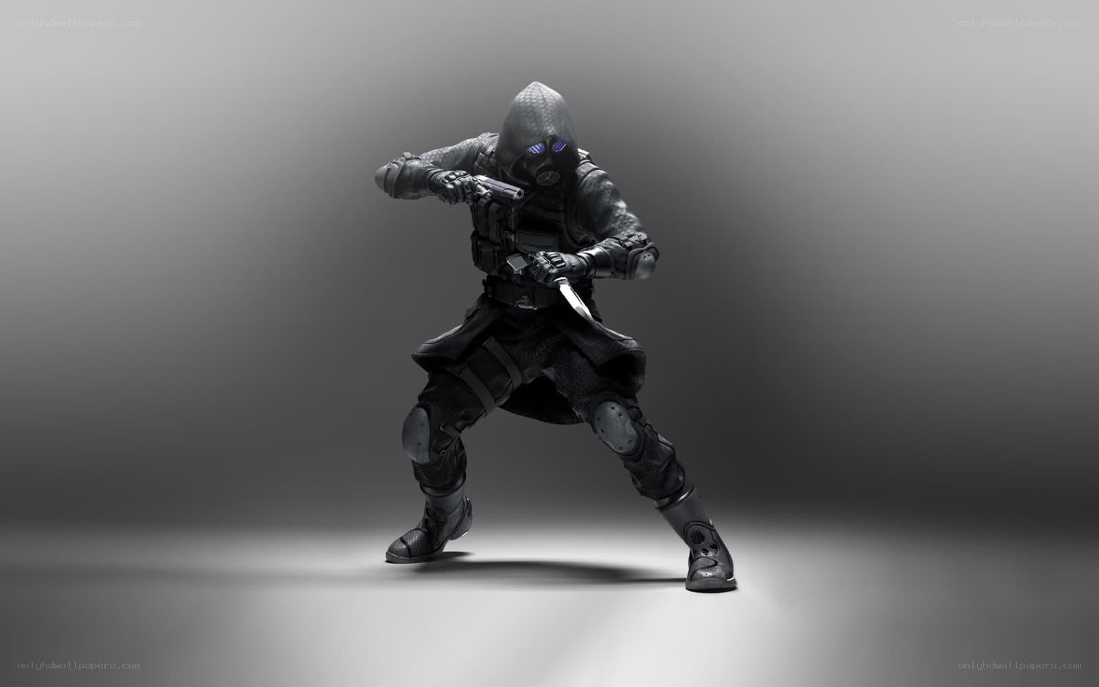 soldier in tactical gear