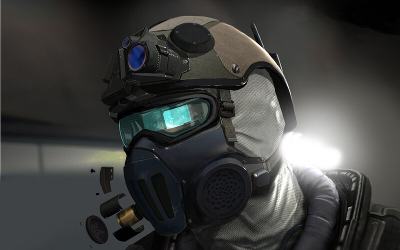 soldier in tactical gear
