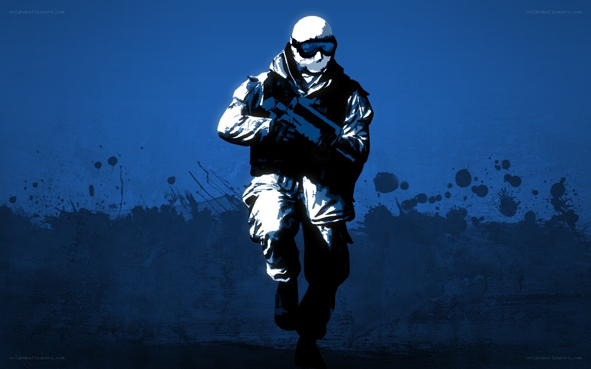 soldier in tactical gear