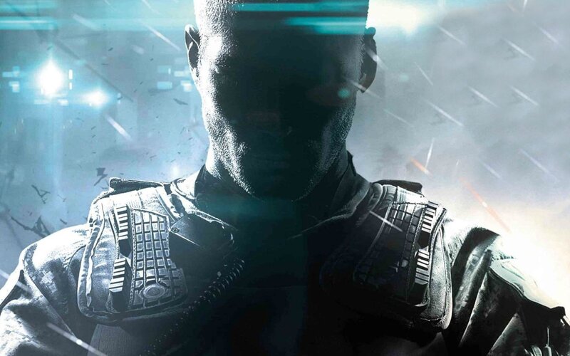 Soldier in Tactical Gear — Black, Dramatic, Digital Art, Tactical Vest