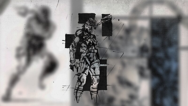 Soldier in Tactical Gear — Black, Dramatic, Manga
