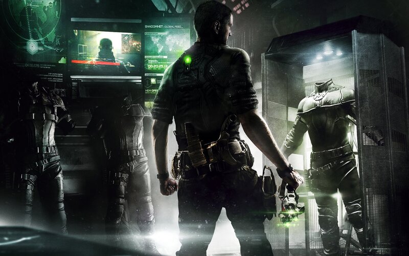 Soldier in Tactical Gear — Black, Dramatic, Night, Digital Art