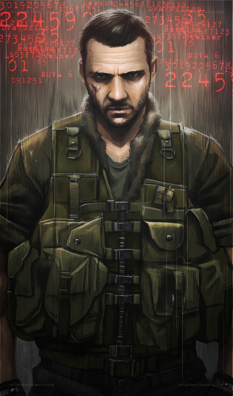 soldier in tactical vest
