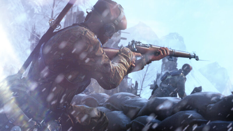 Soldier in Trench — Brown