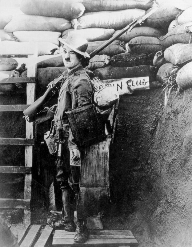 Soldier in Trench