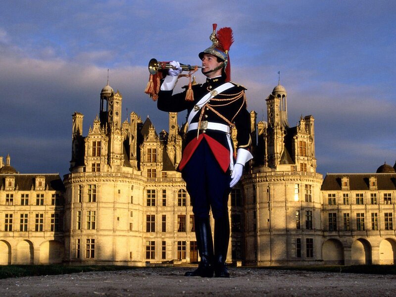 Soldier in Uniform — Blue
