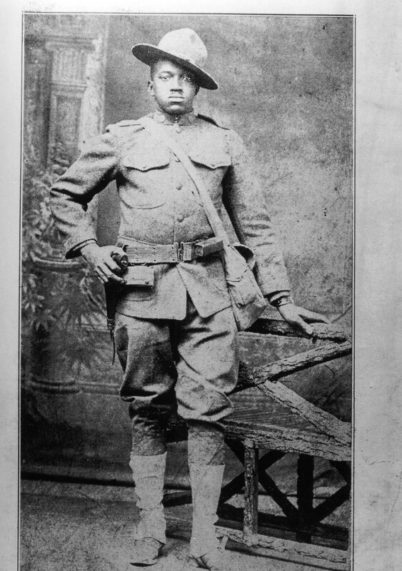 Soldier in uniform portrait