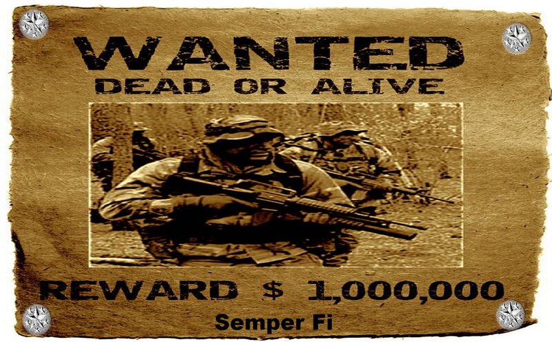 Soldier in Wanted Poster