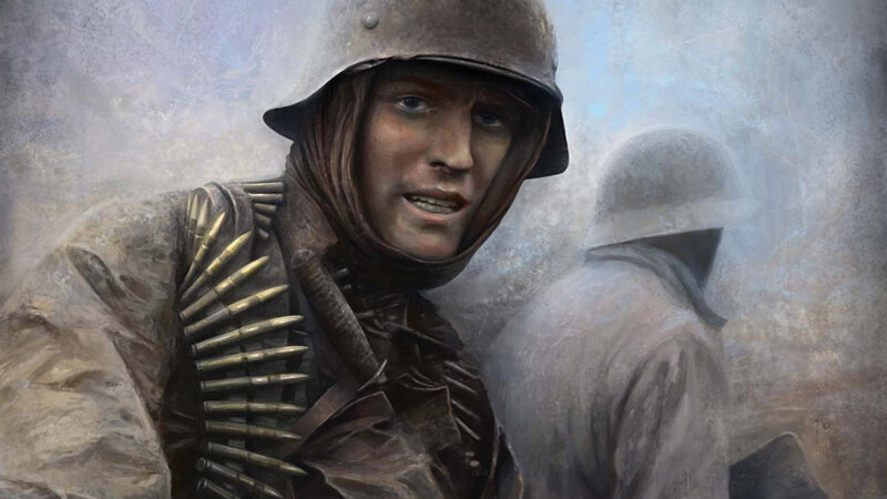 soldier in wartime