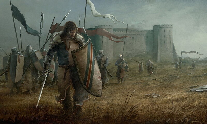 Soldier Leading Army