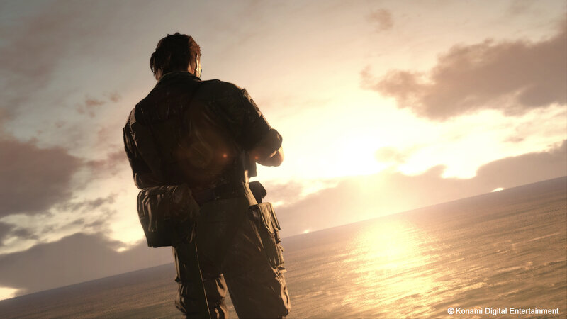 Soldier Looking at Ocean