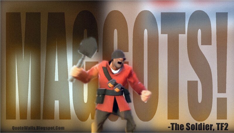Soldier mascot from TF2