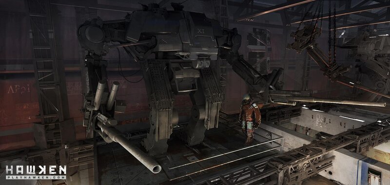 Soldier Near Mech