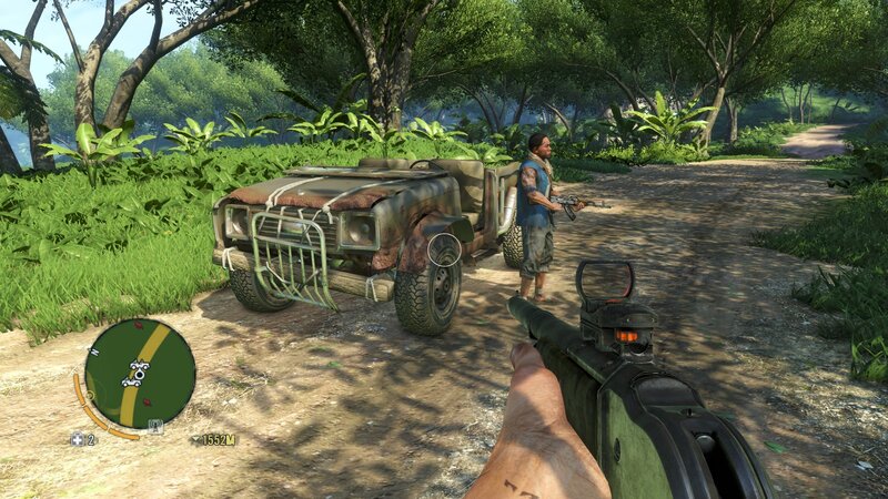 Soldier Near Vehicle