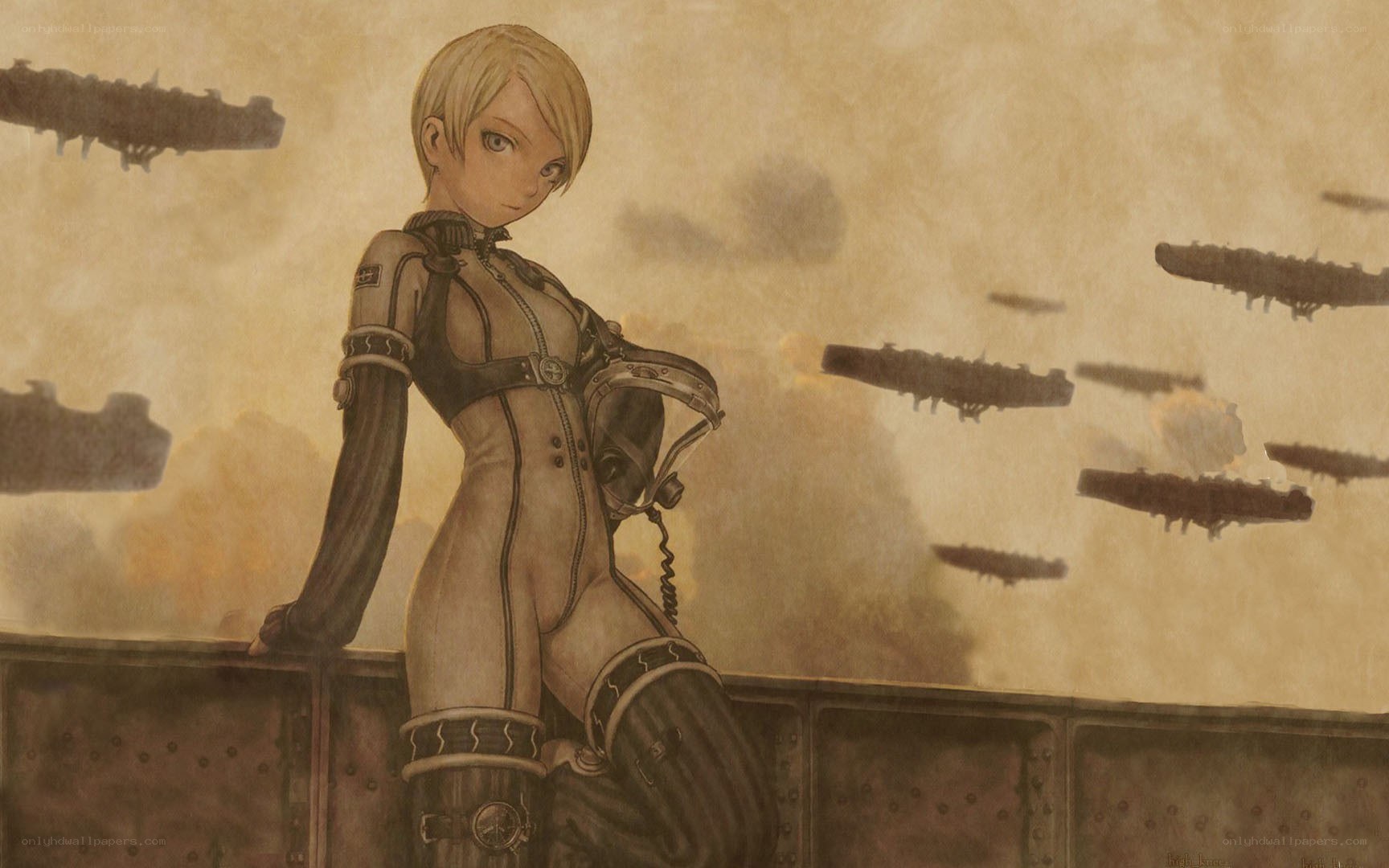soldier on a battlefield
