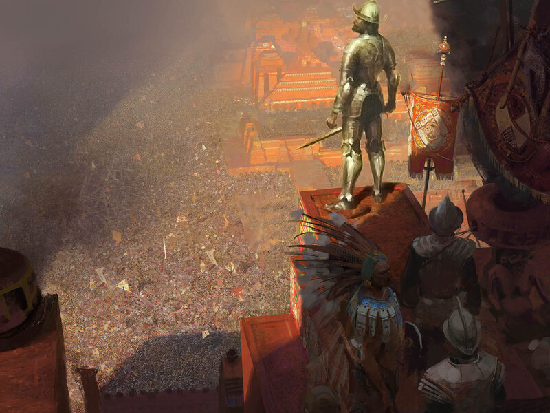 Soldier on a Platform