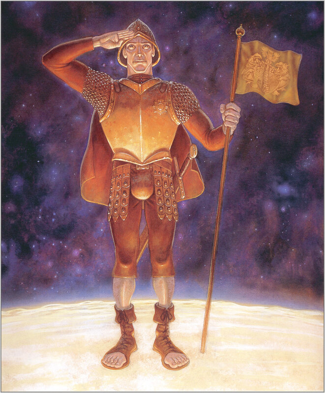 soldier on alien moon