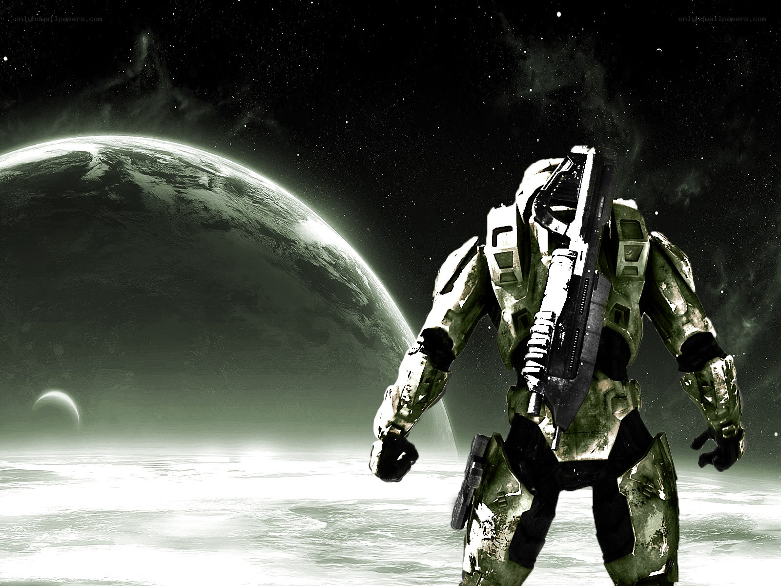 soldier on alien planet