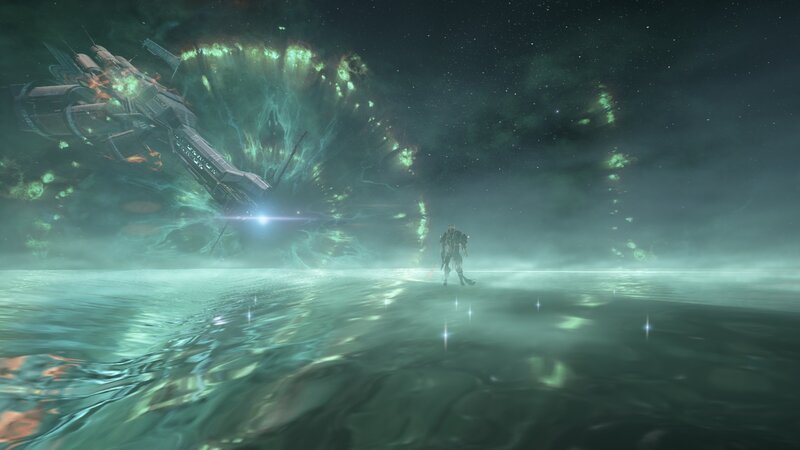 Soldier on Alien Planet — Green