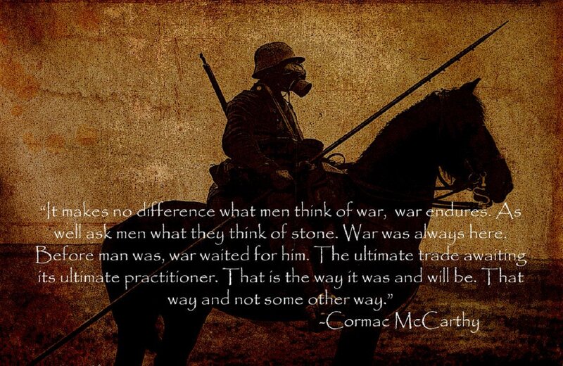 Soldier on Horseback — Brown