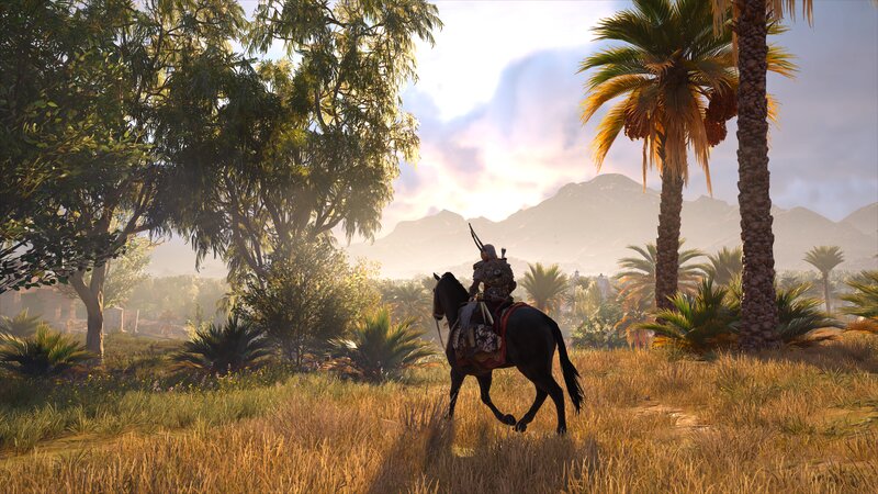 Soldier on Horseback — Green, Serene