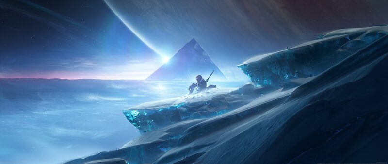 Soldier on Icy Cliff