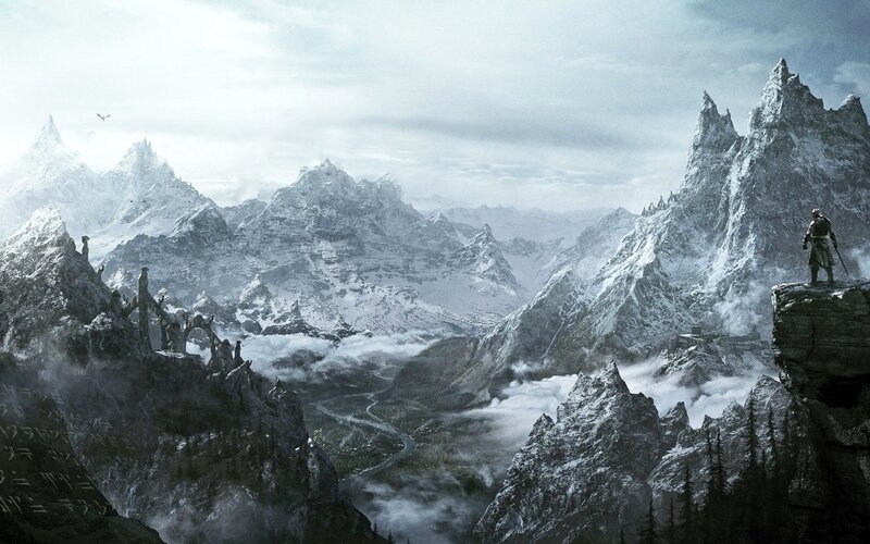 Soldier on Mountain Peak