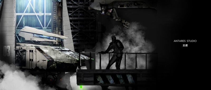 Soldier on Platform — Black