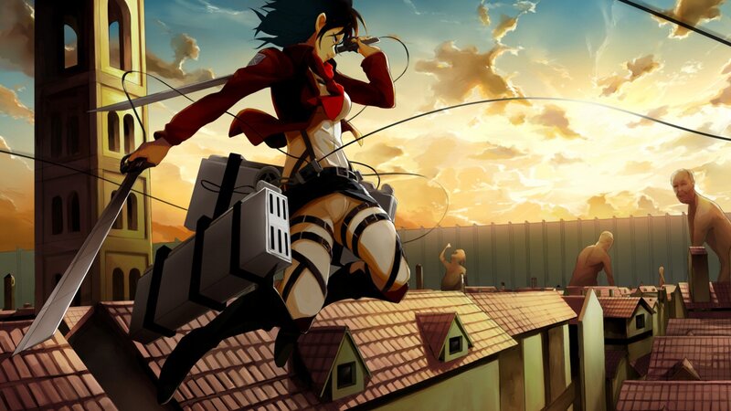 Soldier on Rooftop — Orange