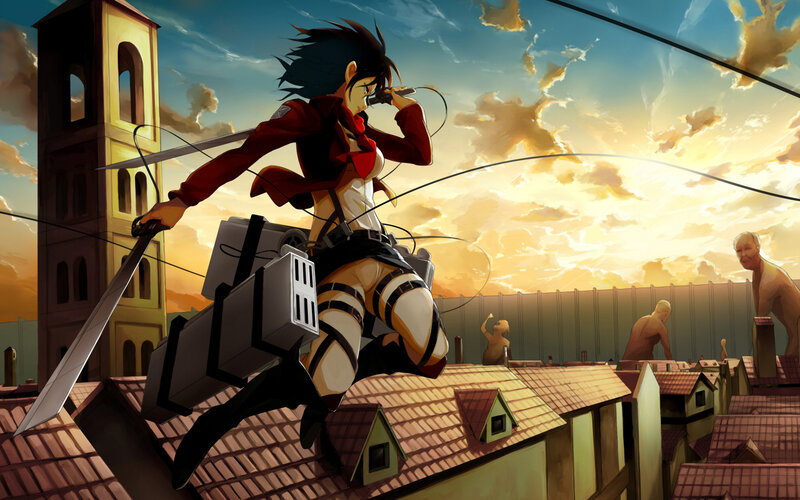 Soldier on Rooftop