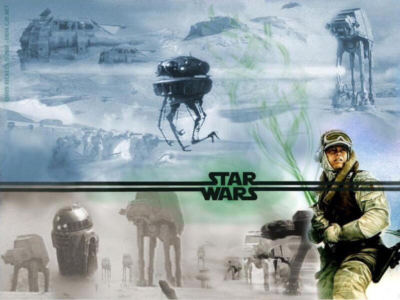Soldier on Snowy Planet