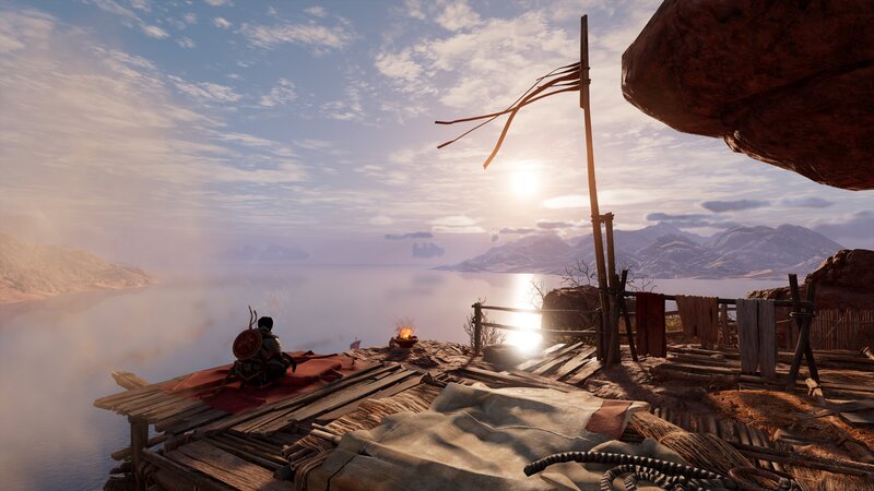 Soldier on Wooden Platform