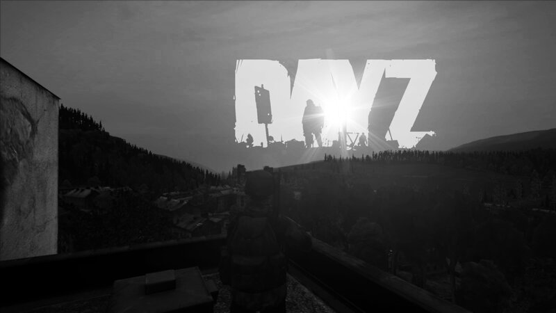 Soldier Overlooking Town — Black