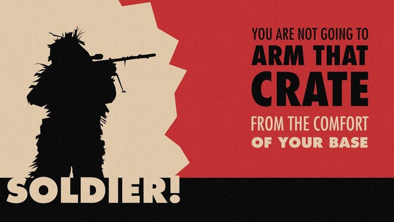 soldier propaganda poster