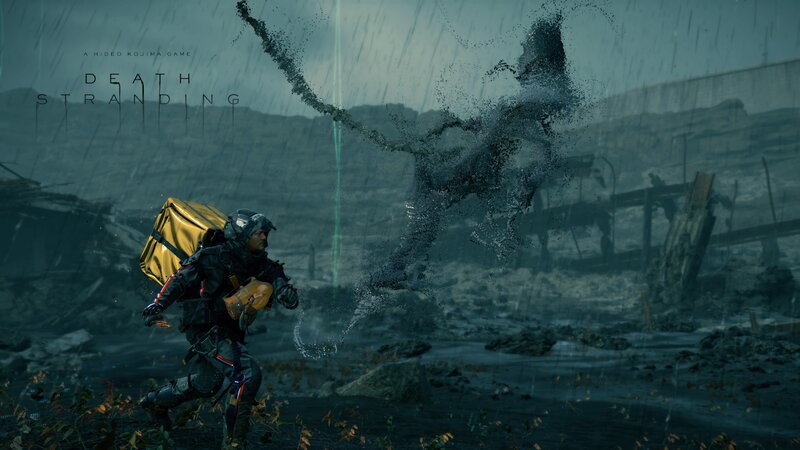 Soldier Running in Rain — Gray, Dramatic, Bleak