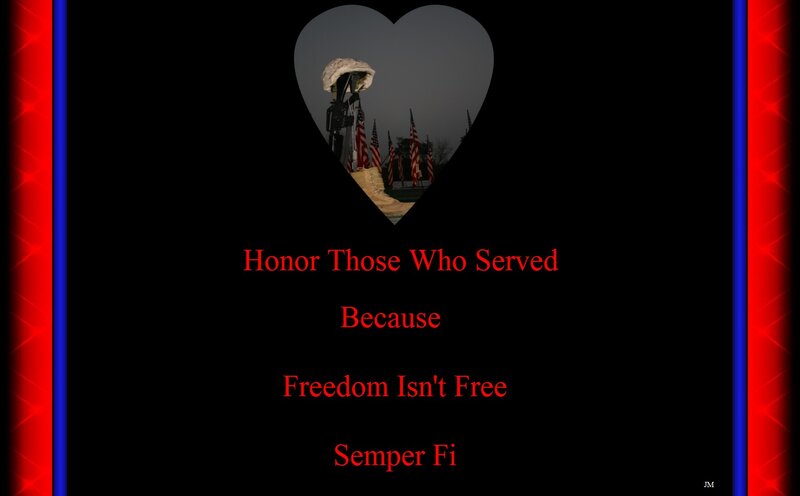 Soldier's Helmet and Flag