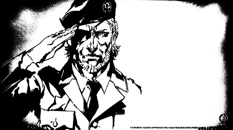 soldier saluting in black and white