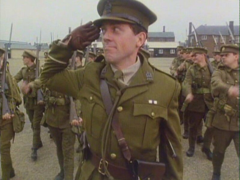 soldier saluting in military parade