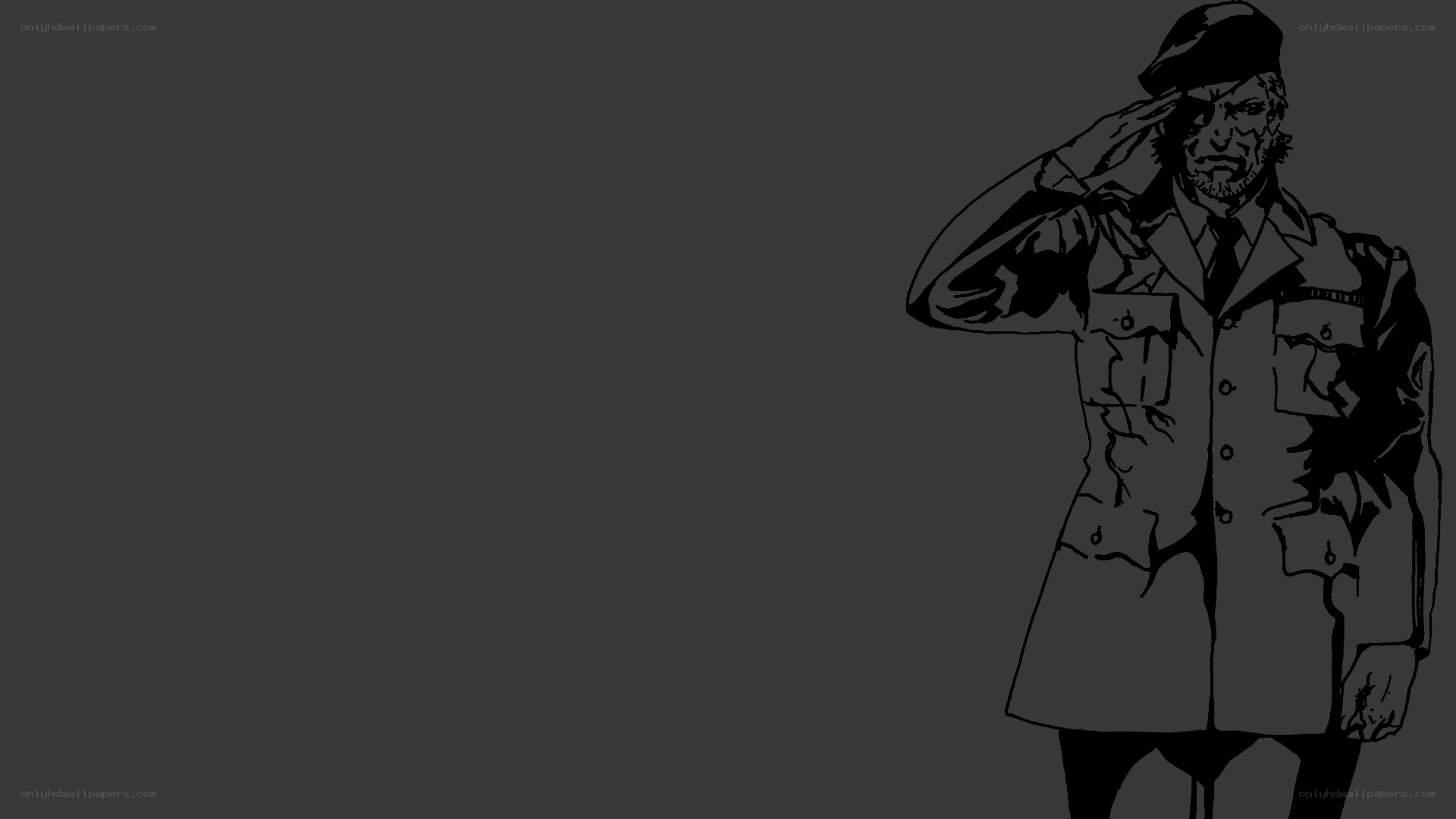 soldier saluting in uniform
