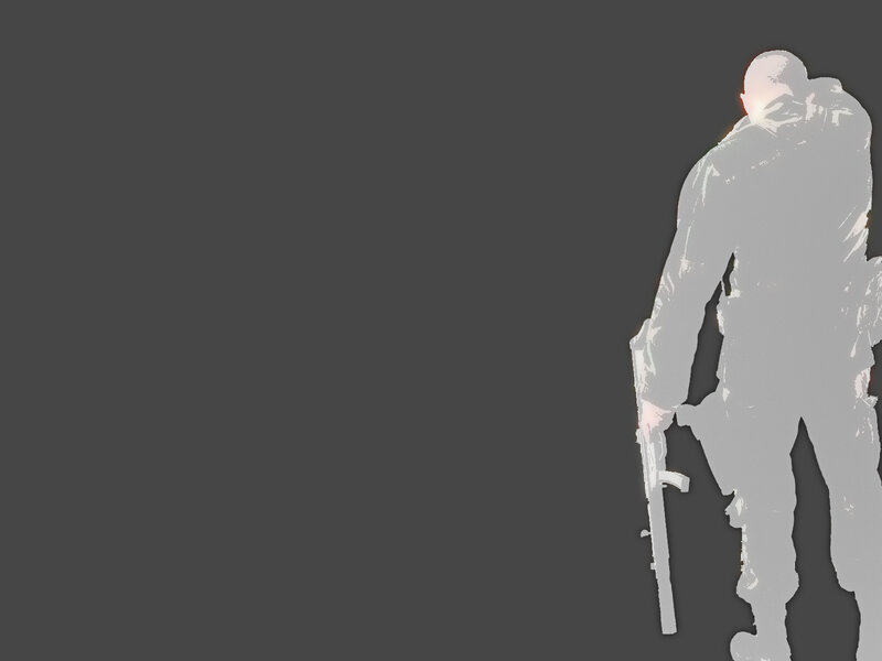 soldier silhouette with rifle